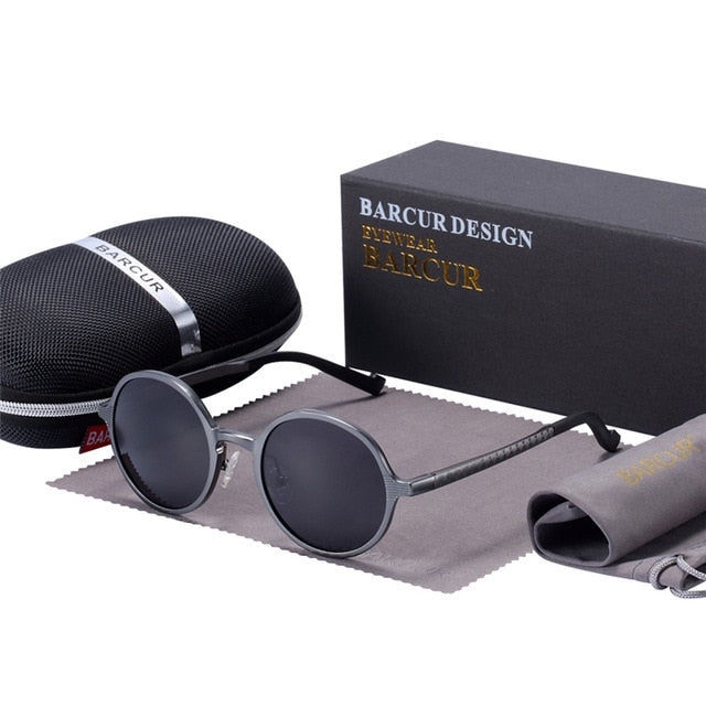 BARCUR Hot Black Sunglasses