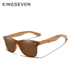 KINGSEVEN 2019 Wooden Sunglasses